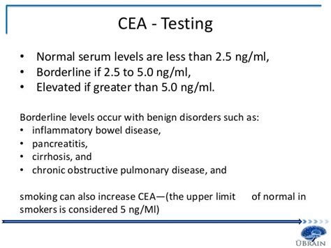 cele results|cea levels normal range by age.